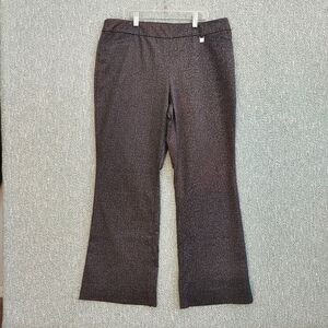 Charcoal Stretch Slacks, New York & Company 7th Avenue Suiting Collection, Sz L